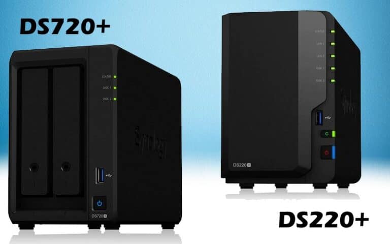 Synology DS220+ vs DS720+