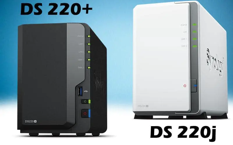 Synology DS220+ vs ds220j