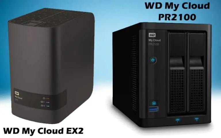 WD My Cloud EX2 vs WD PR2100