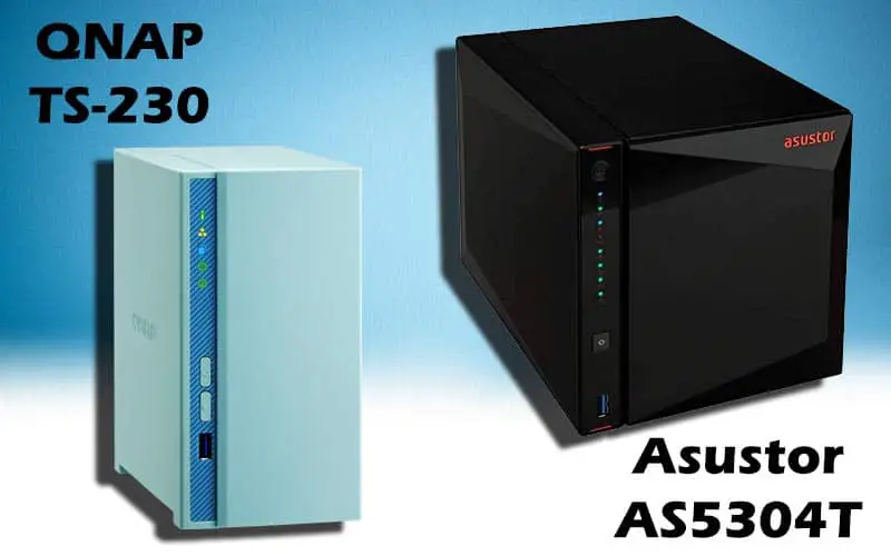 Asustor AS5304T vs QNAP TS-230