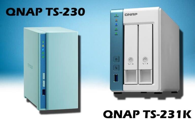 QNAP TS 230 vs QNAP TS 231k