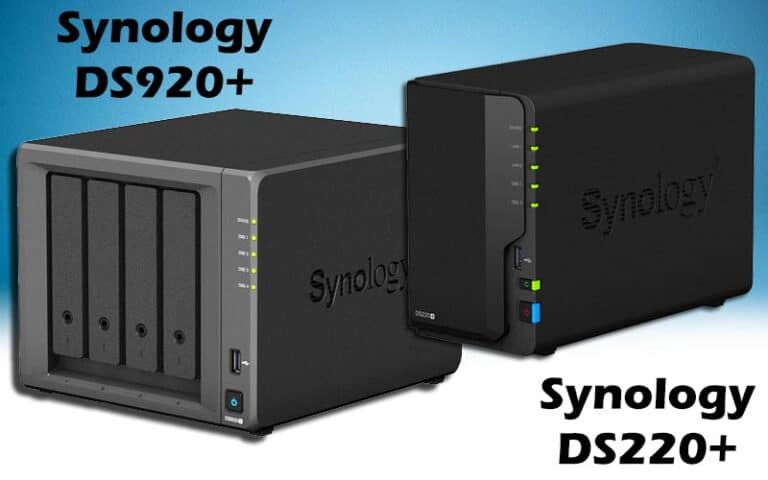Synology DS 920plus vs. DS 220plus