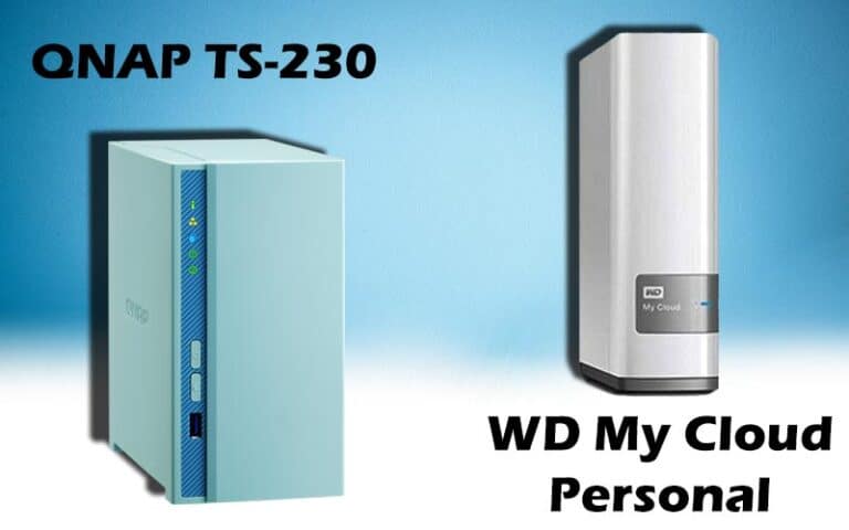 WD My Cloud Personal vs QNAP TS 230