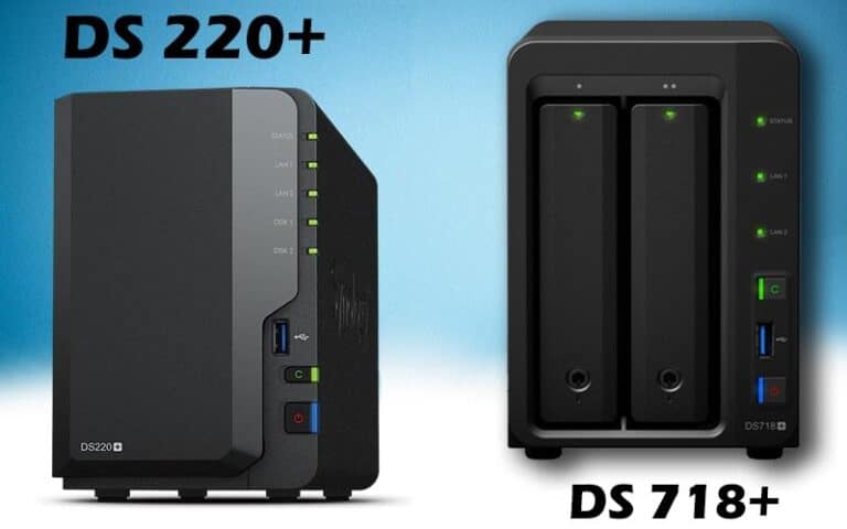 Synology DS220plus vs DS718plus