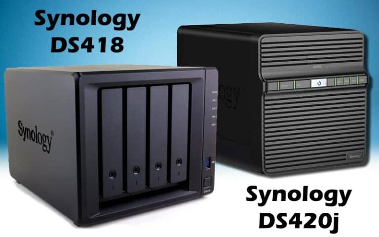 Synology DS418 vs DS420j