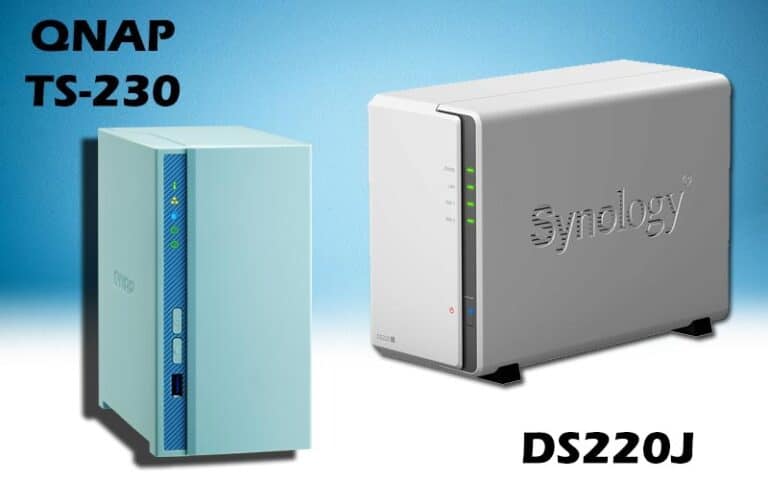 Synology DiskStation DS 220J vs QNAP TS-230