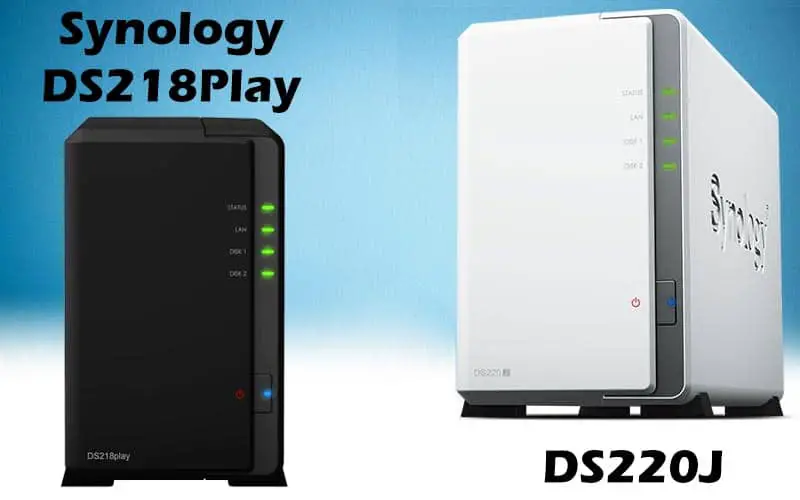 Synology DiskStation DS220J vs Synology DiskStation DS218 play