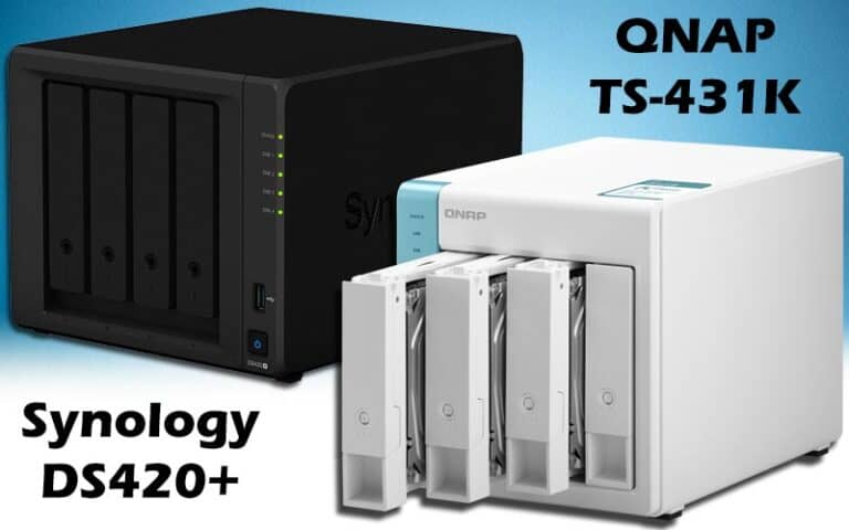 QNAP TS-431K vs synology dS420plus