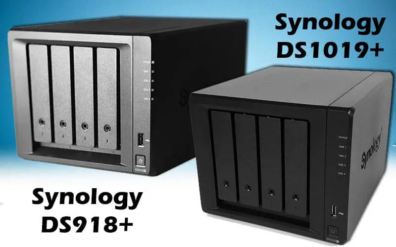 Synology DS918plus vs DS1019plus