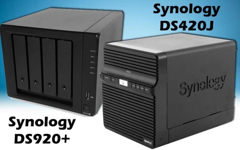 Synology DS920plus vs DS420j