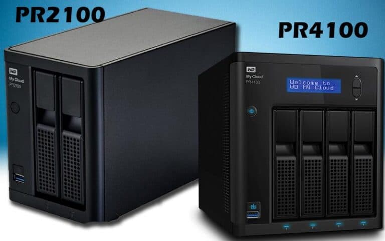 Western Digital PR2100 vs PR4100