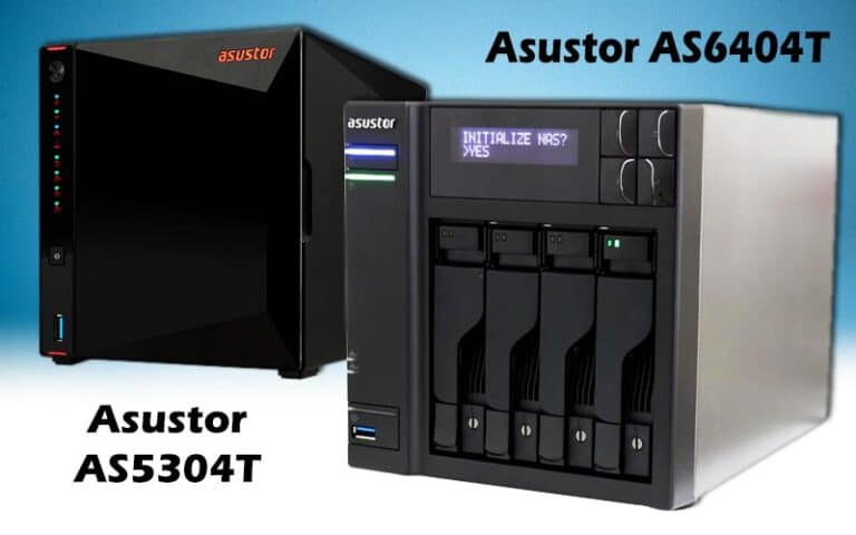 Asustor AS5304T vs AS6404T