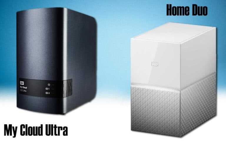 My Cloud EX2 Ultra vs My Cloud Home Duo