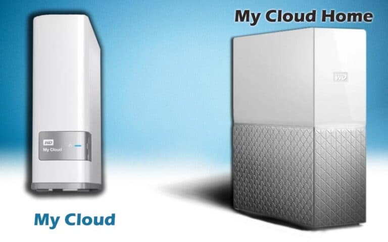 WD My Cloud vs My Cloud Home