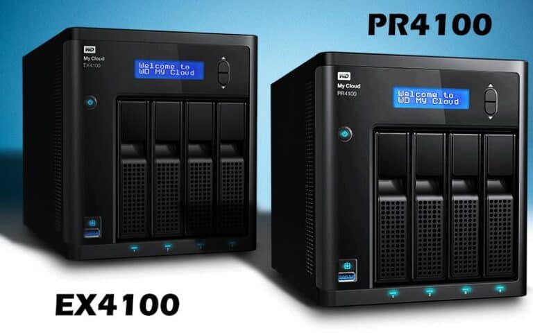 Western Digital PR4100 vs EX4100