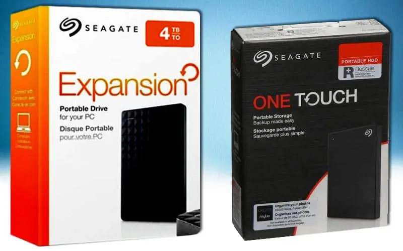 Seagate Expansion vs Seagate One Touch