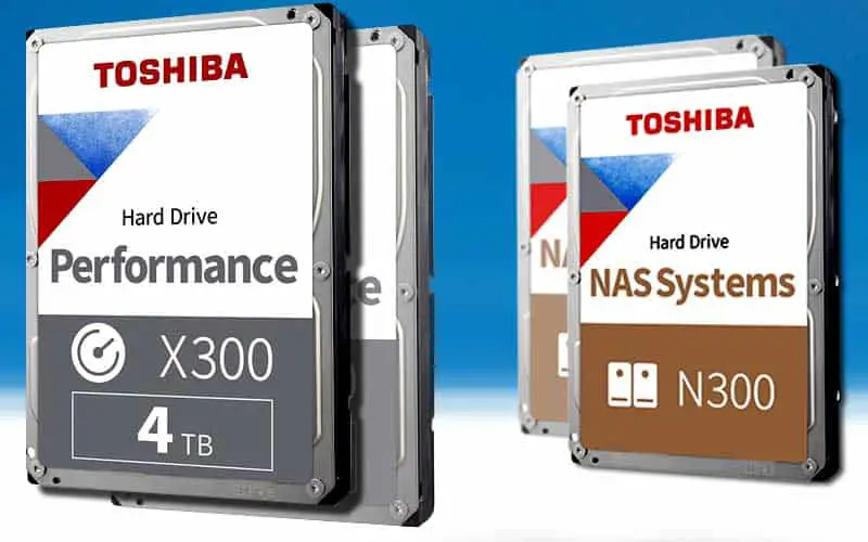 Toshiba N300 vs Toshiba X300
