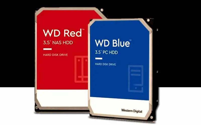 WD Red vs WD Blue