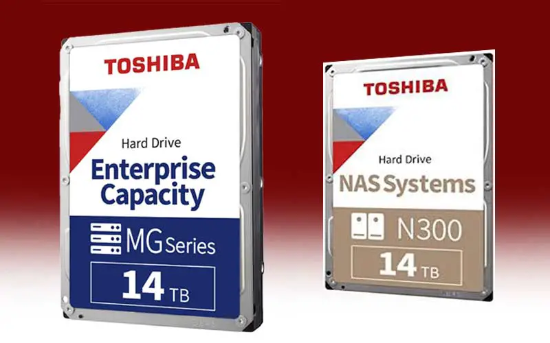 Toshiba N300 vs MG Series